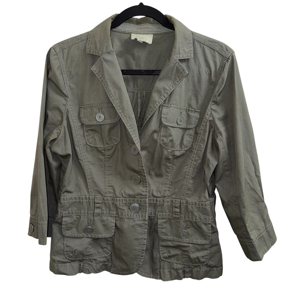 LOFT Utility Jacket Women’s M in Olive